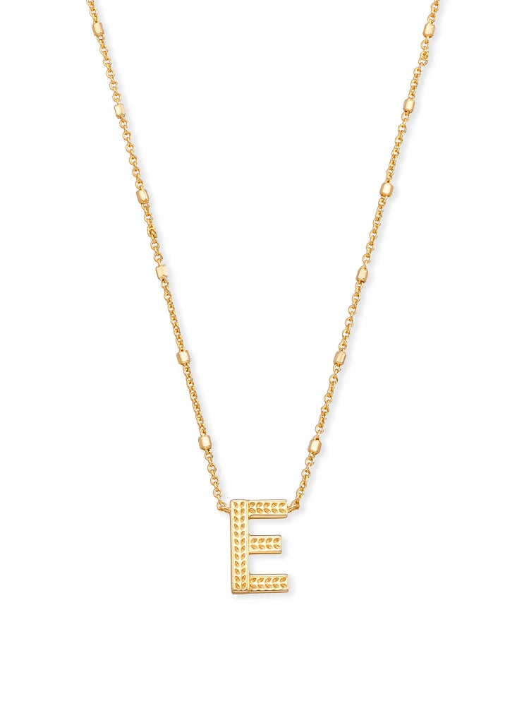 Kendra Scott: Letter Pendent Necklace - Obsession Boutique