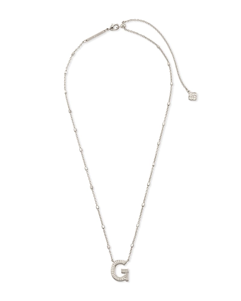 Kendra Scott: Letter Pendent Necklace - Obsession Boutique
