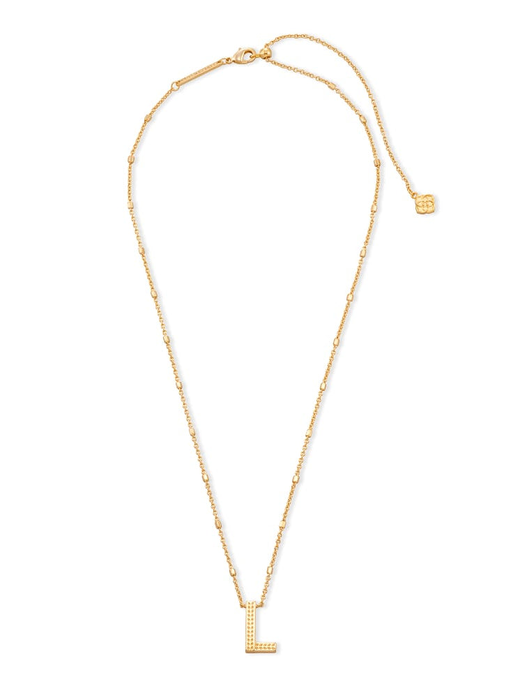 Kendra Scott: Letter Pendent Necklace - Obsession Boutique