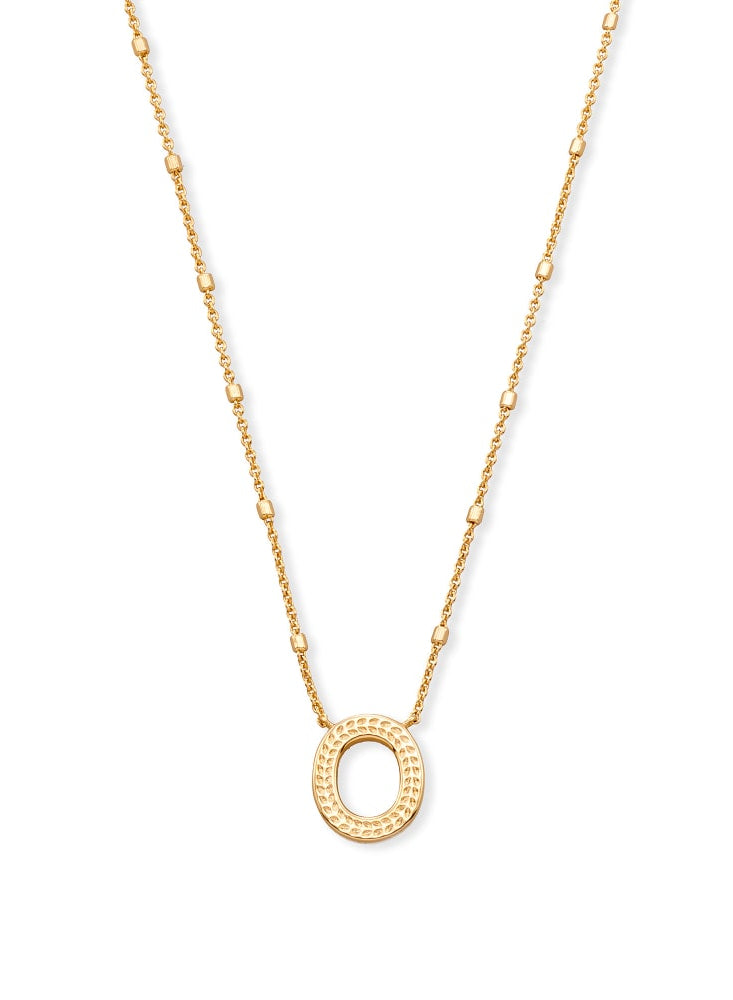 Kendra Scott: Letter Pendent Necklace - Obsession Boutique
