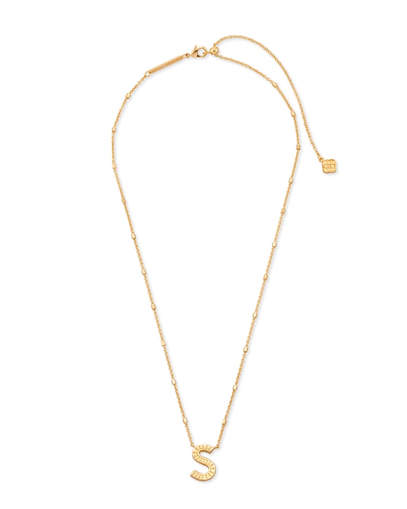 Kendra Scott: Letter Pendent Necklace - Obsession Boutique