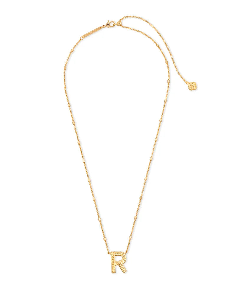 Kendra Scott: Letter Pendent Necklace - Obsession Boutique