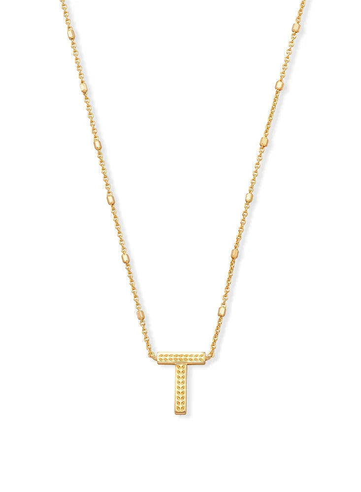 Kendra Scott: Letter Pendent Necklace - Obsession Boutique