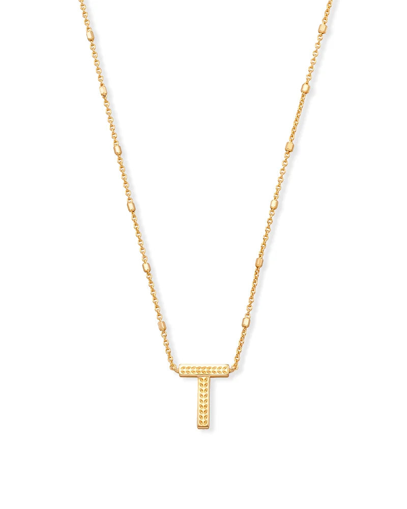 Kendra Scott: Letter Pendent Necklace - Obsession Boutique