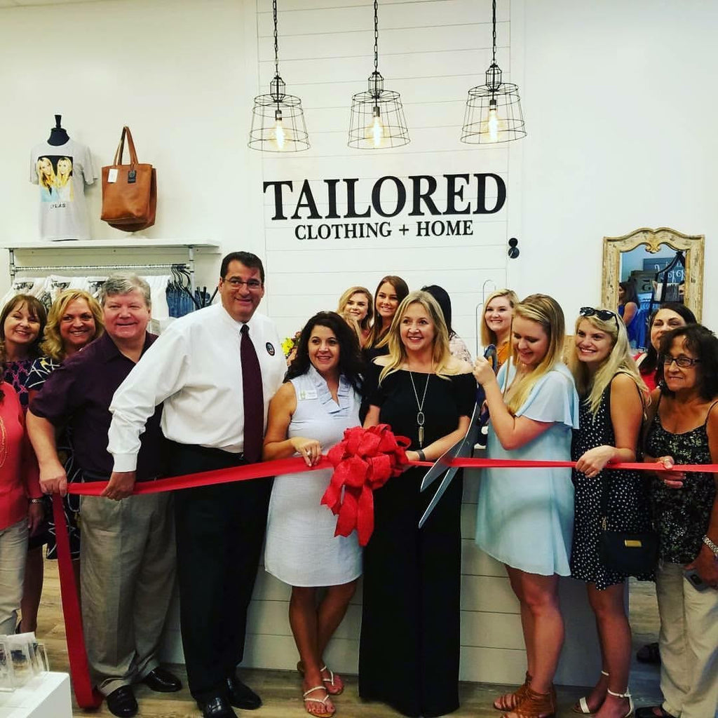 Tailored Clothing + Home:  We have a sister [store] & the grand opening was a success!