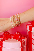 Beaded Blondes: Sweet Tart Sprinkle Bracelet - Obsession Boutique