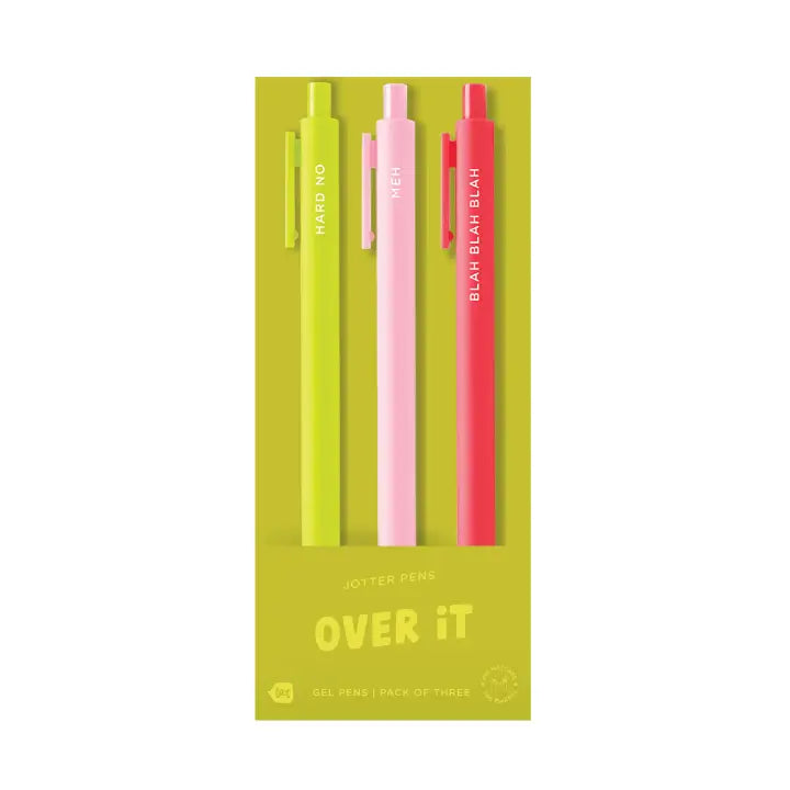 Talking Out Of Turn: Jotter 3 Pack Pens - Obsession Boutique