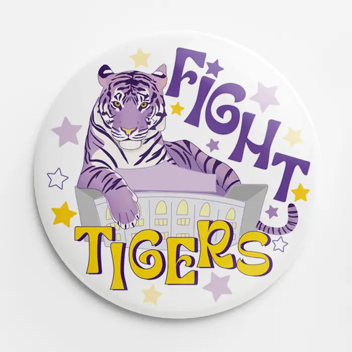 Thanks For Everything: LSU Game Day Buttons - Obsession Boutique