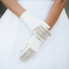 Wrist Length Satin Women's Gloves - Obsession Boutique