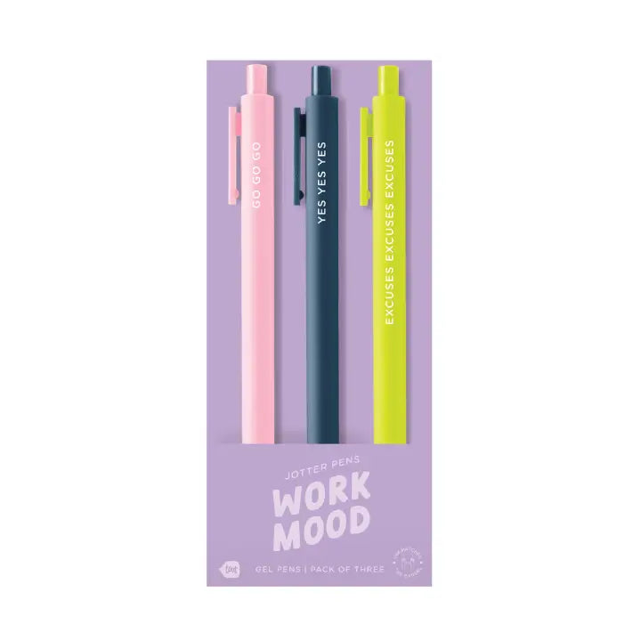 Talking Out Of Turn: Jotter 3 Pack Pens - Obsession Boutique