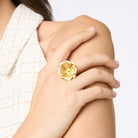 Julie Vos: Bloom Statement Ring - Obsession Boutique