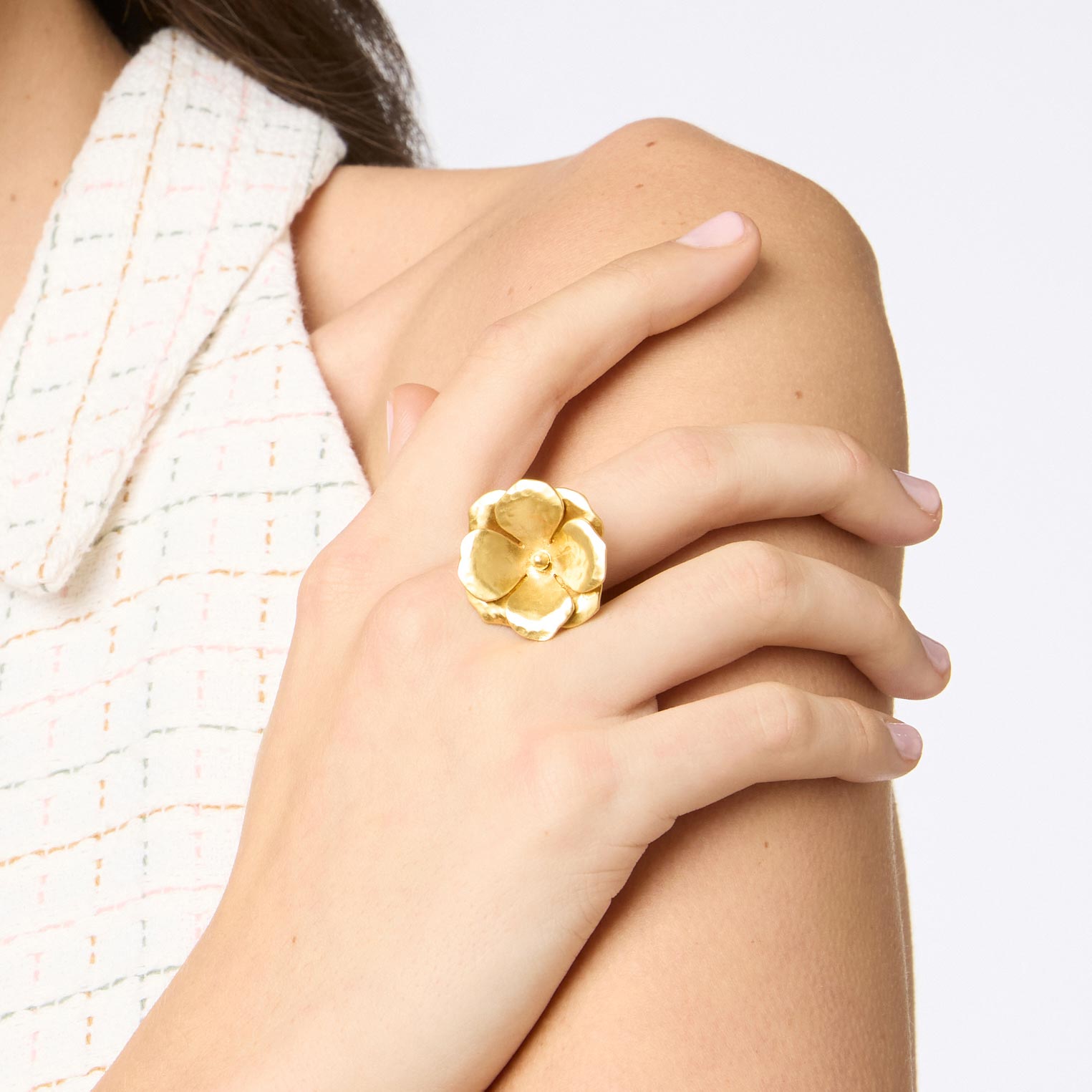 Julie Vos: Bloom Statement Ring - Obsession Boutique