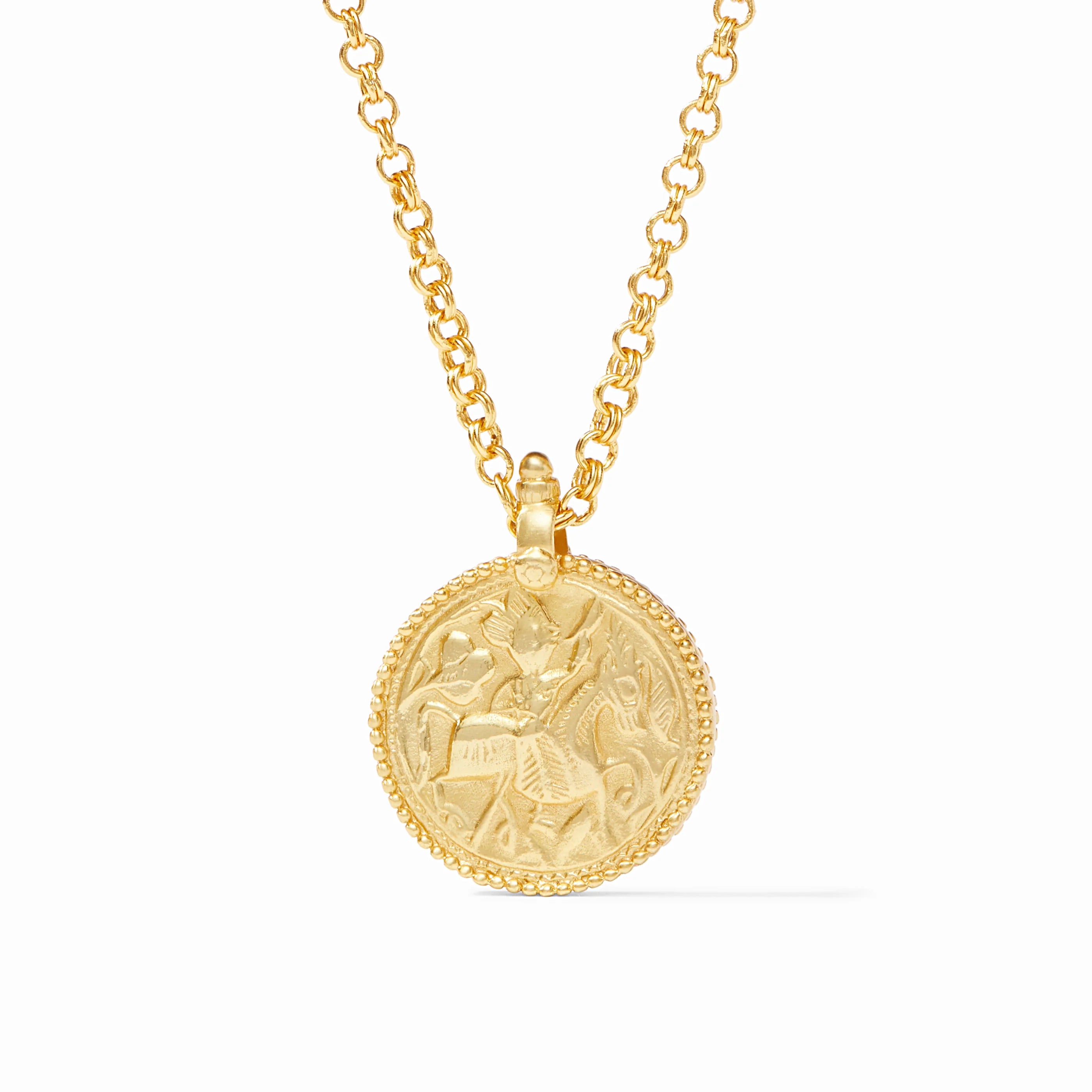 Julie Vos: Coin Pendant - Obsession Boutique