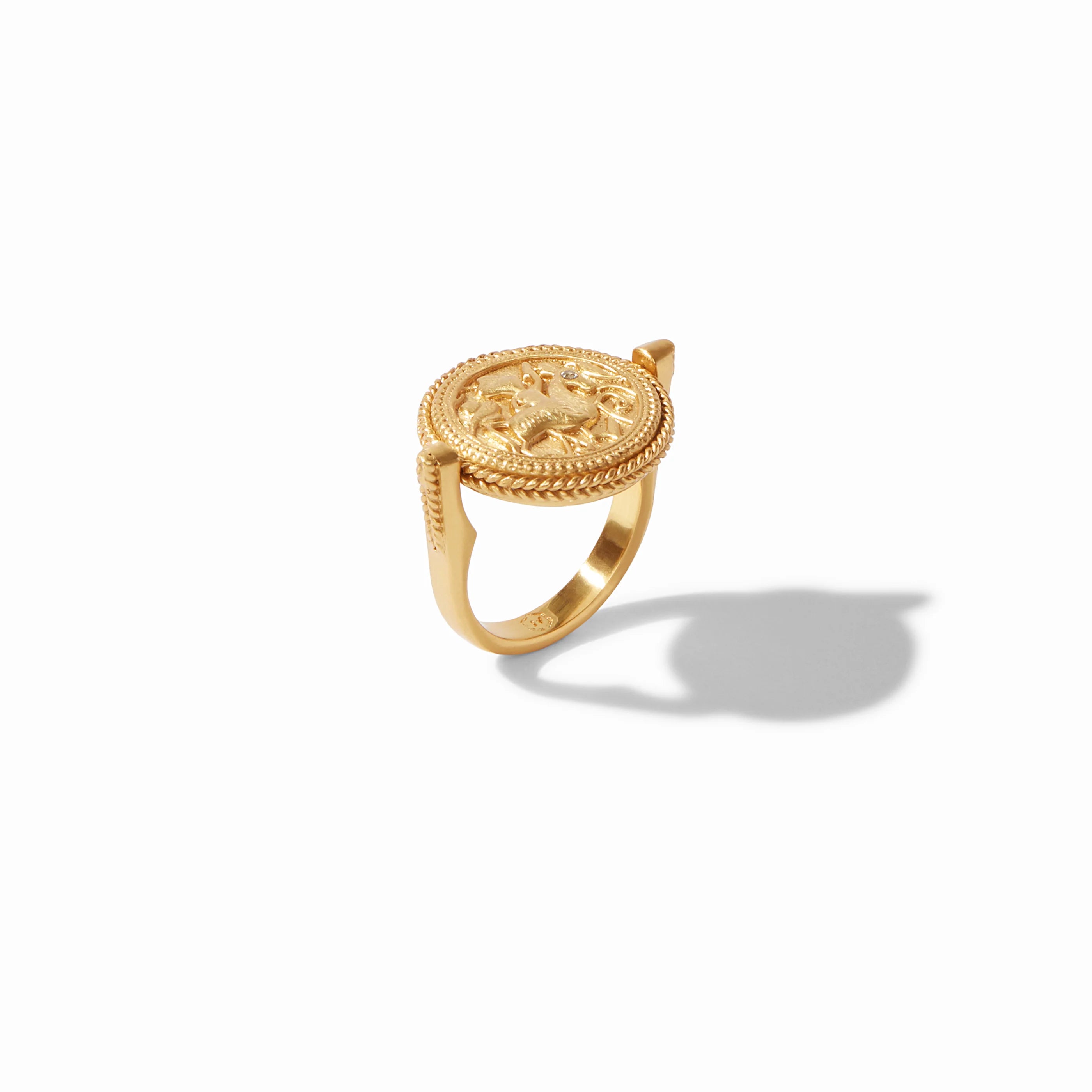 Julie Vos: Coin Revolving Ring - Obsession Boutique