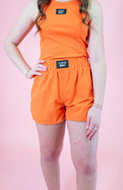 Lulu Mac: DD - Shorts Orange - Obsession Boutique
