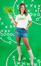 Bishop T's: Lion Pennant Tee - Cream - Obsession Boutique