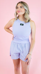 Lulu Mac: DD - Tank Lavender - Obsession Boutique