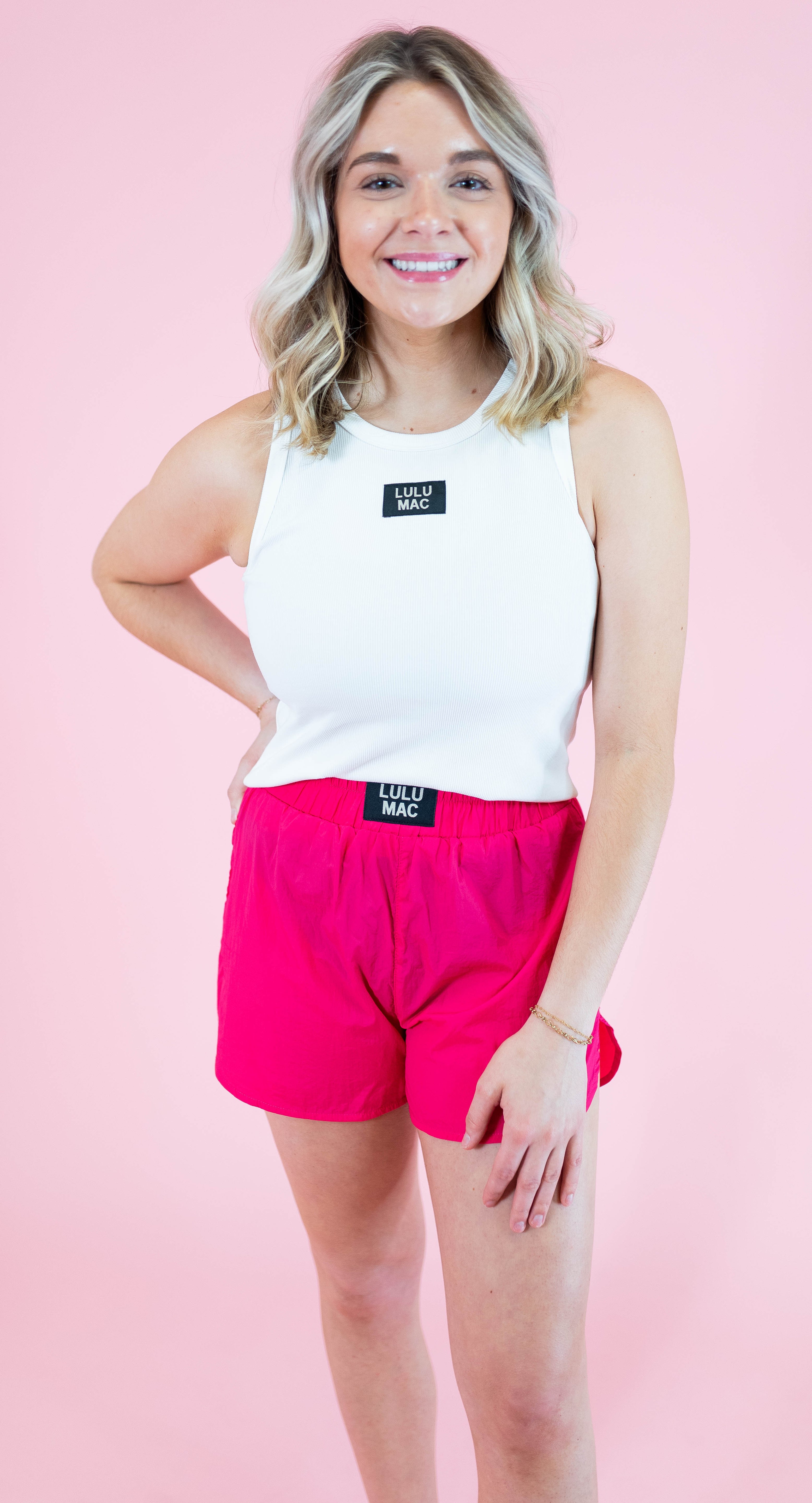 Lulu Mac: DD - Shorts Hot Pink - Obsession Boutique