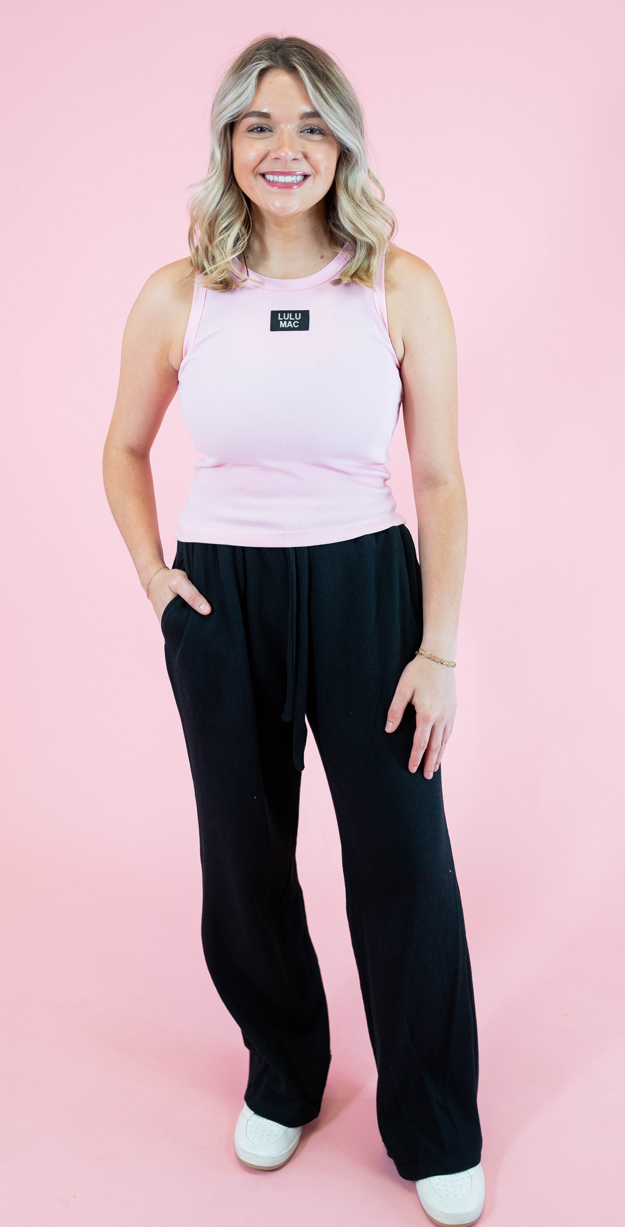 Lulu Mac: DD - Tank Light Pink - Obsession Boutique