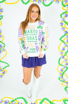 All Things Mardi Gras Sweatshirt - Obsession Boutique