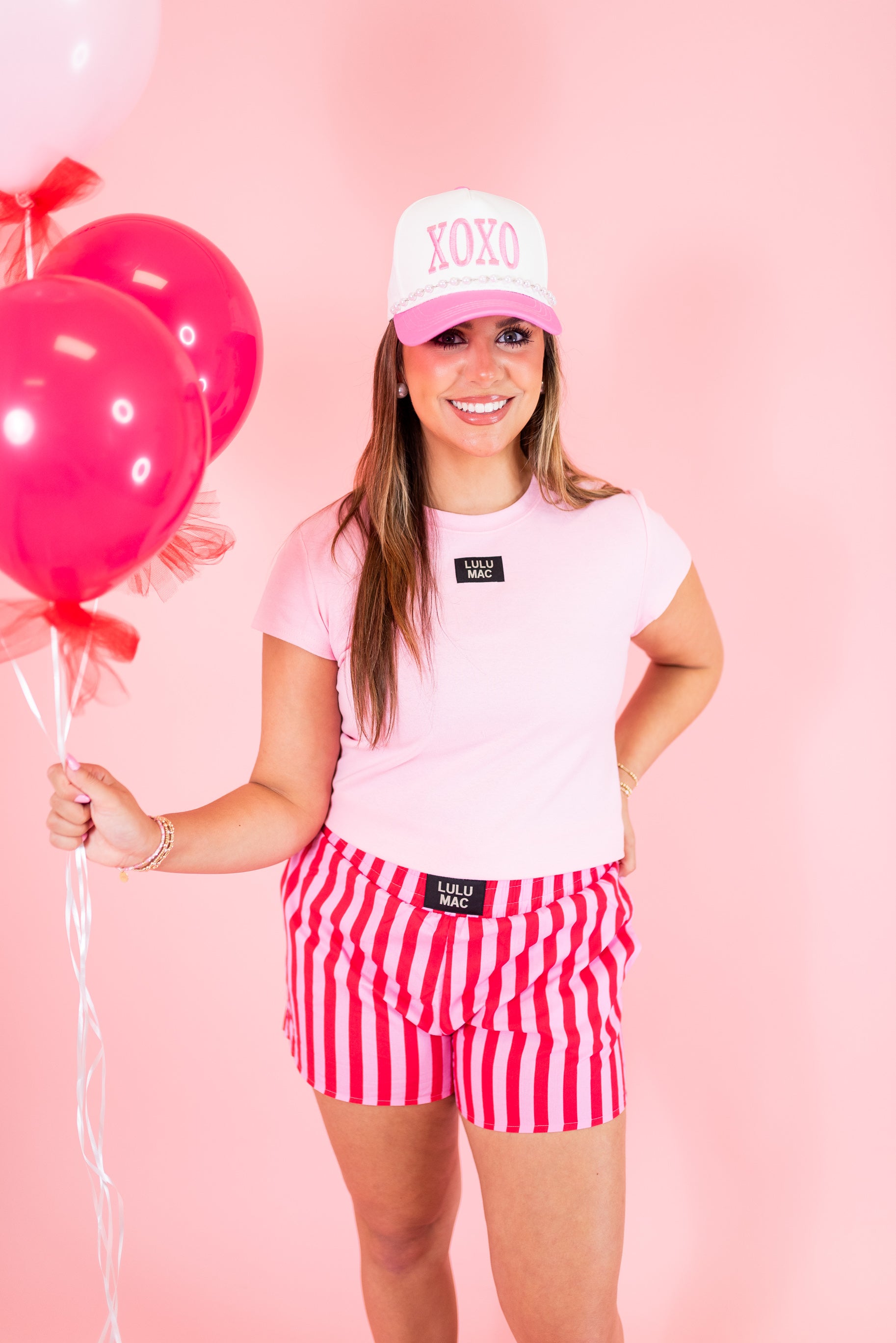 Lulu Mac: Babydoll Top - Pink - Obsession Boutique