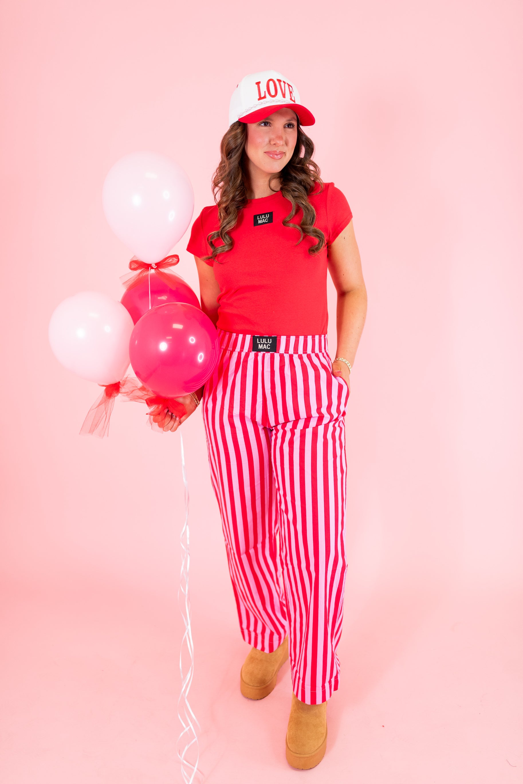 Lulu Mac: Babydoll Top - Red - Obsession Boutique