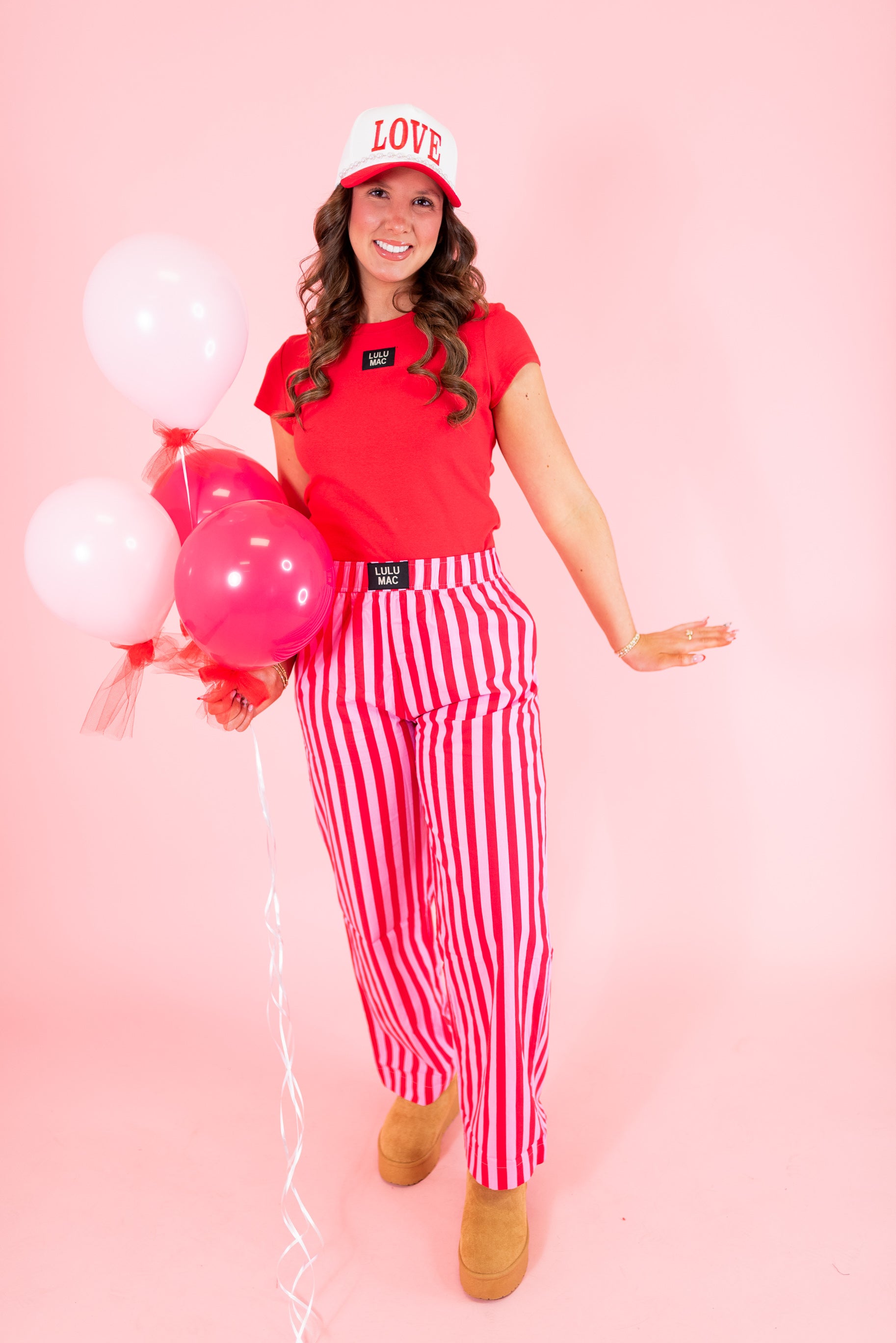 Lulu Mac: Babydoll Top - Red - Obsession Boutique