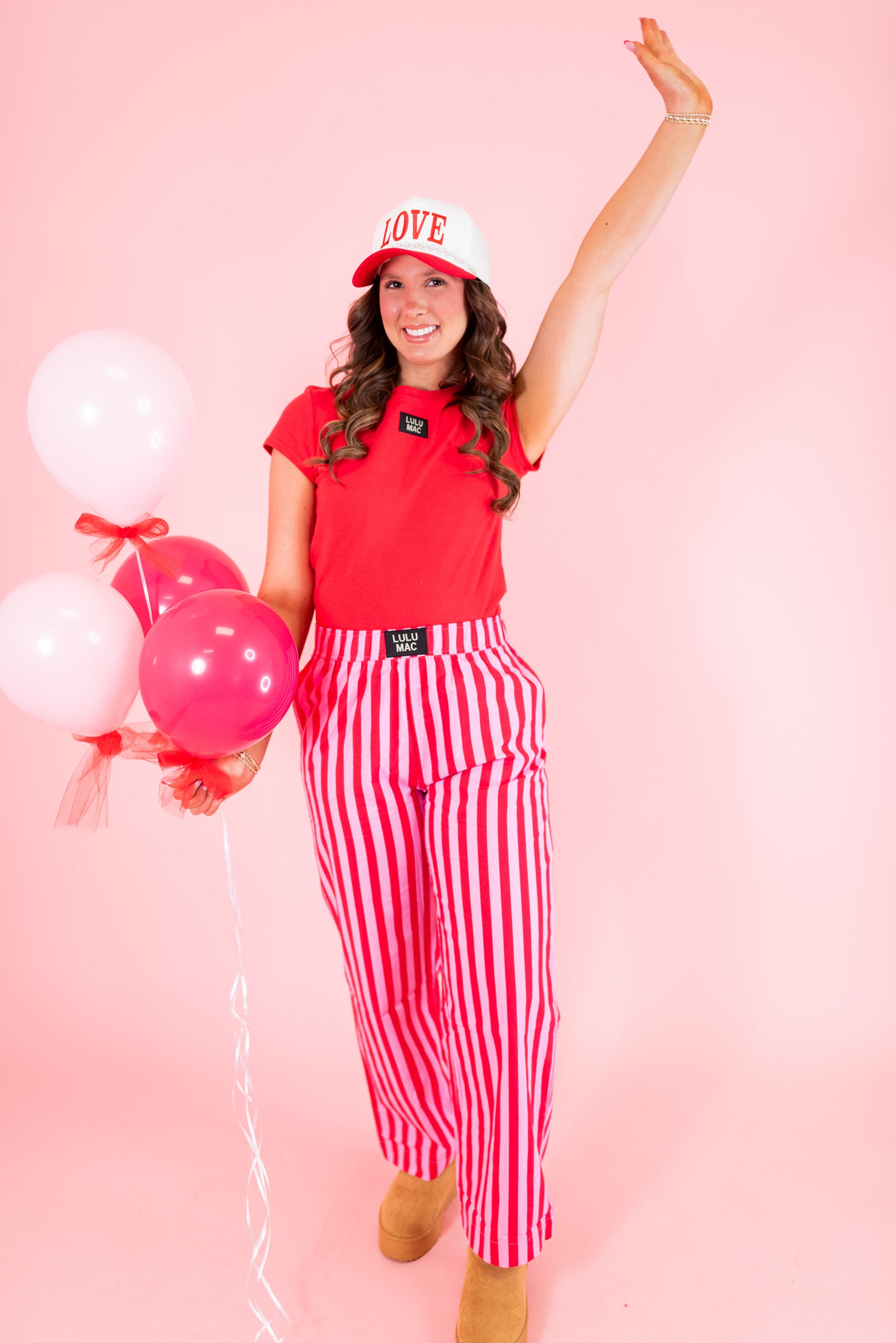 Lulu Mac: Babydoll Top - Red - Obsession Boutique