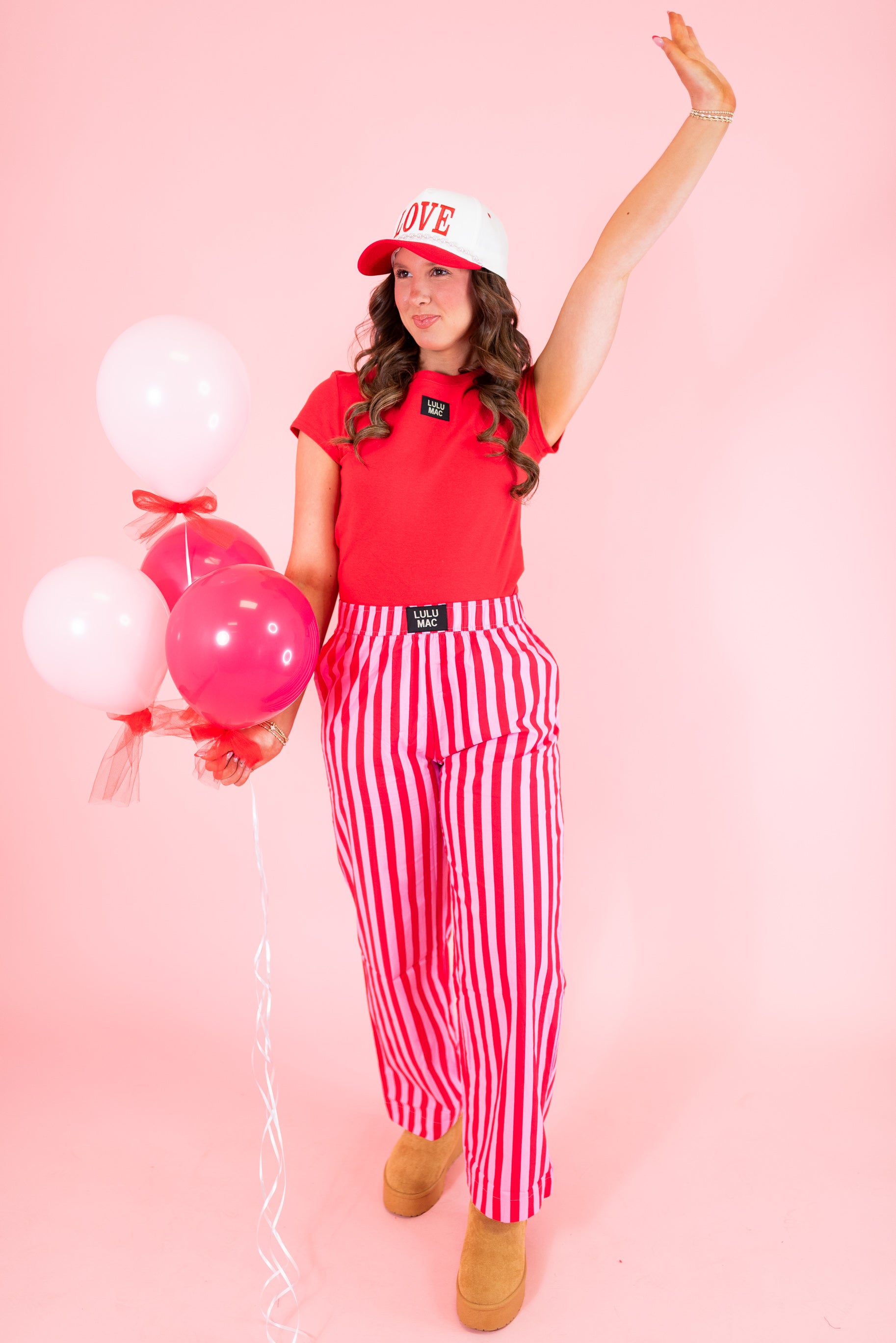 Lulu Mac: Babydoll Top - Red - Obsession Boutique