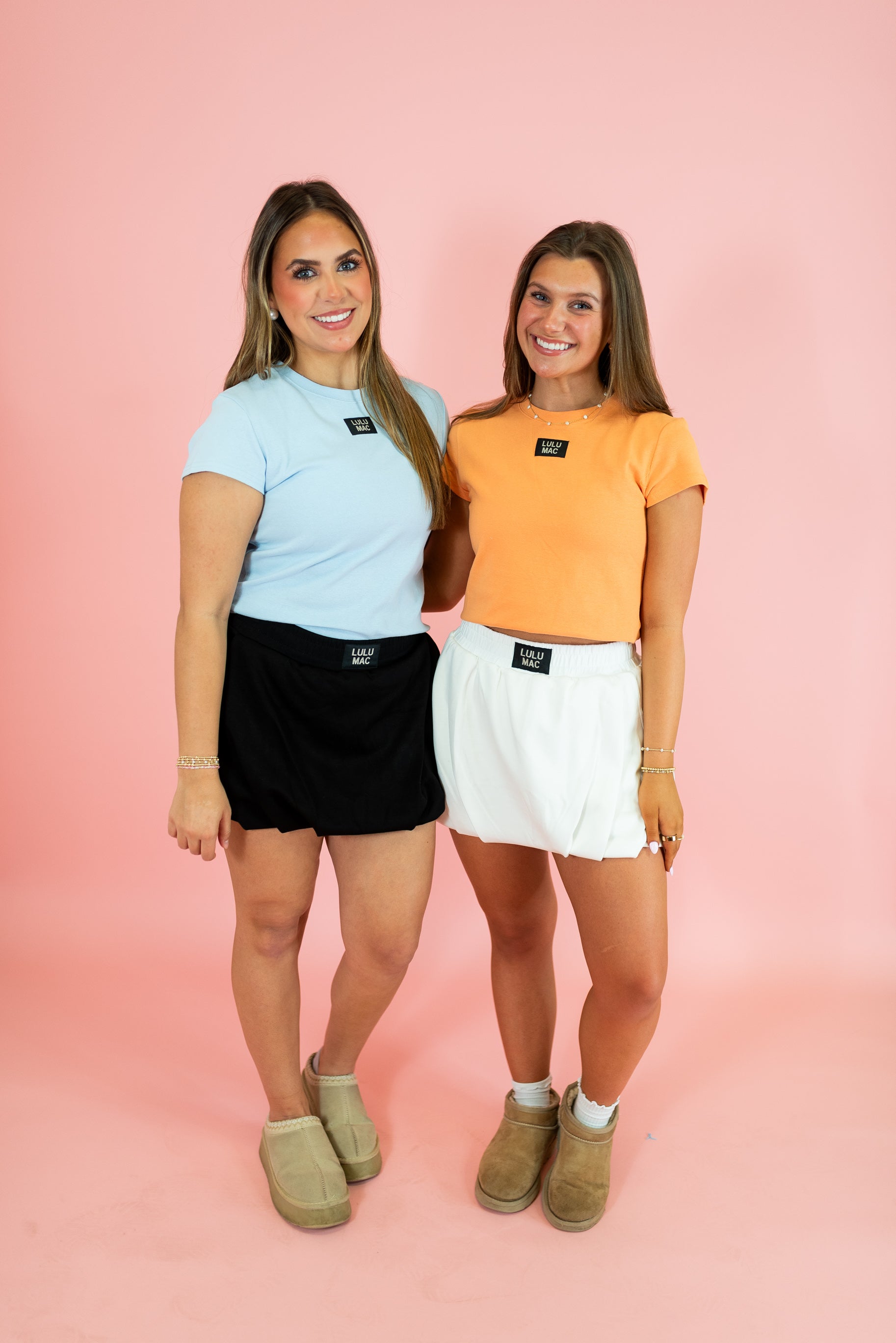 Lulu Mac: Bubble Skirt - White - Obsession Boutique