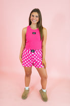 Lulu Mac: DD - Tank Hot Pink - Obsession Boutique
