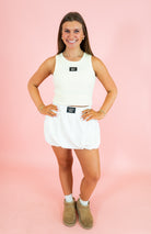 Lulu Mac: DD - Tank Ivory - Obsession Boutique