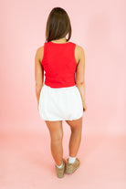 Lulu Mac: DD - Tank Red - Obsession Boutique