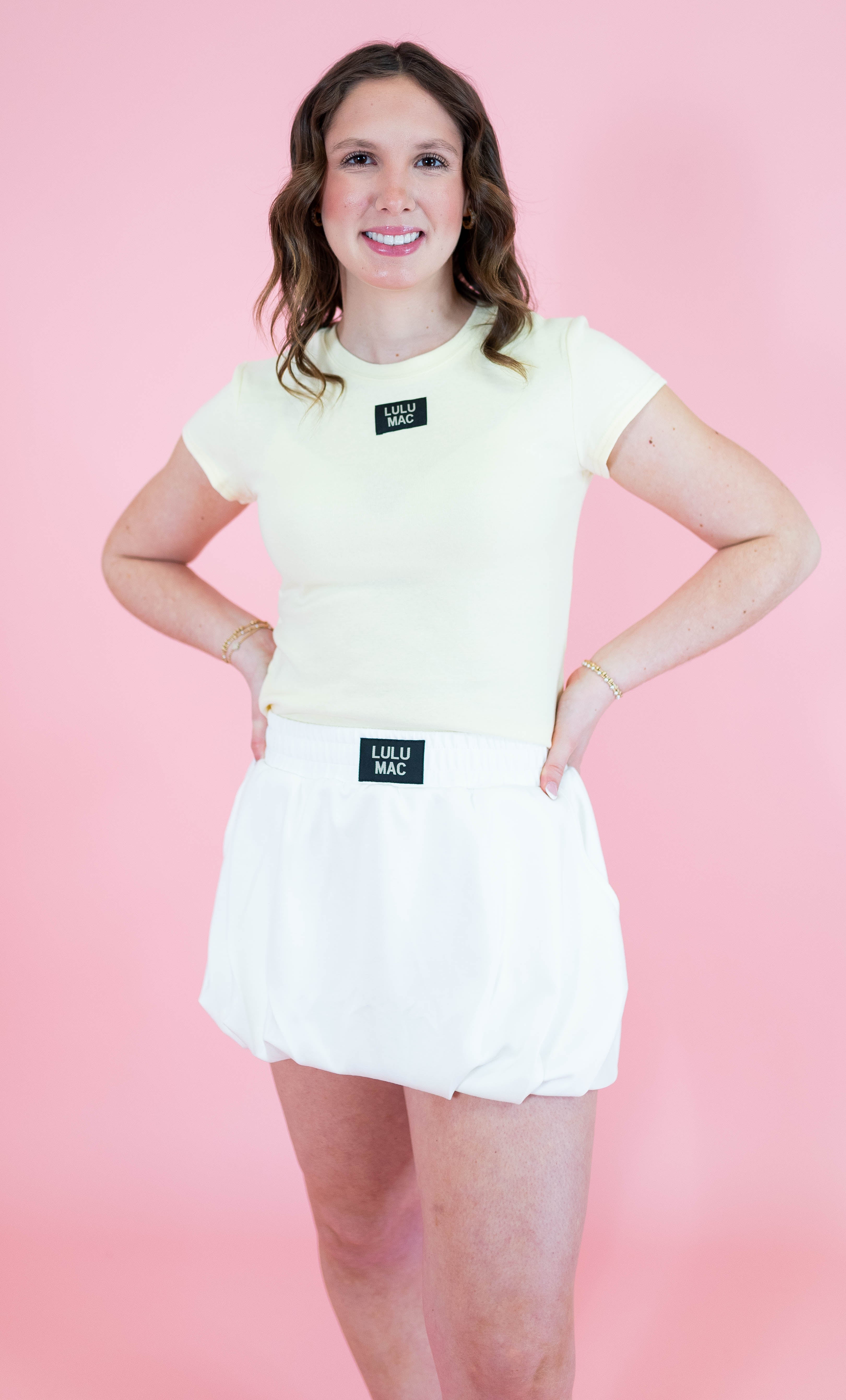 Lulu Mac: Babydoll Top - Butter - Obsession Boutique