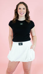 Lulu Mac: Babydoll Top - Black - Obsession Boutique