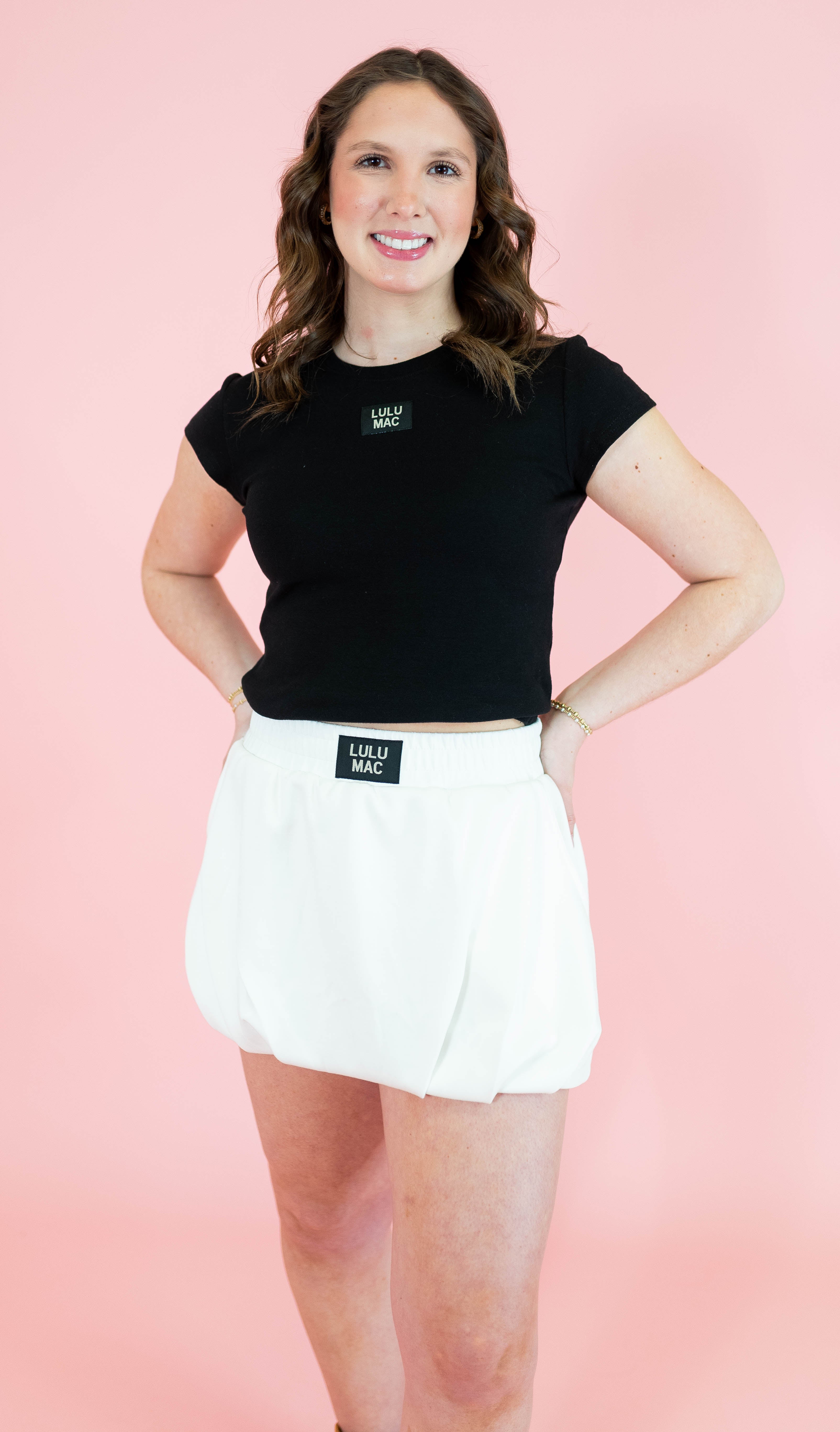 Lulu Mac: Babydoll Top - Black - Obsession Boutique