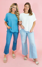 Oversized Dolman Sleeve Knit Top - Obsession Boutique