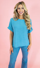 Oversized Dolman Sleeve Knit Top - Obsession Boutique
