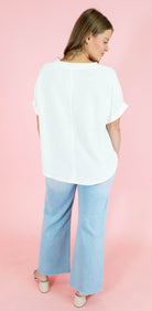 Oversized Dolman Sleeve Knit Top - Obsession Boutique