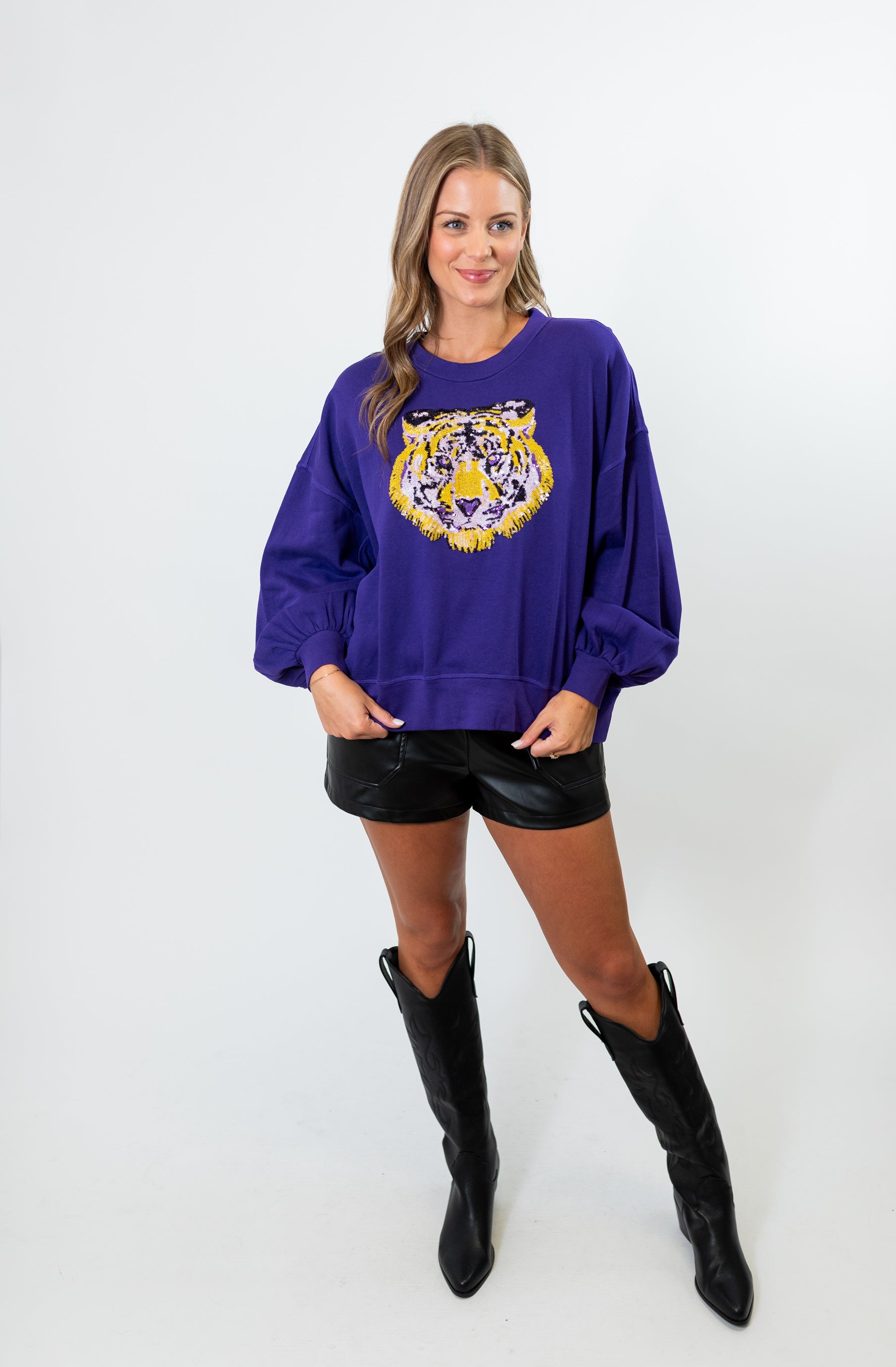 Lsu sequin shirt cheap