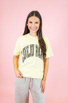 Lulu Mac: Mossy Oak Bottomland Tee - Butter - Obsession Boutique