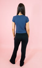 Lulu Mac: Babydoll Top - Navy - Obsession Boutique