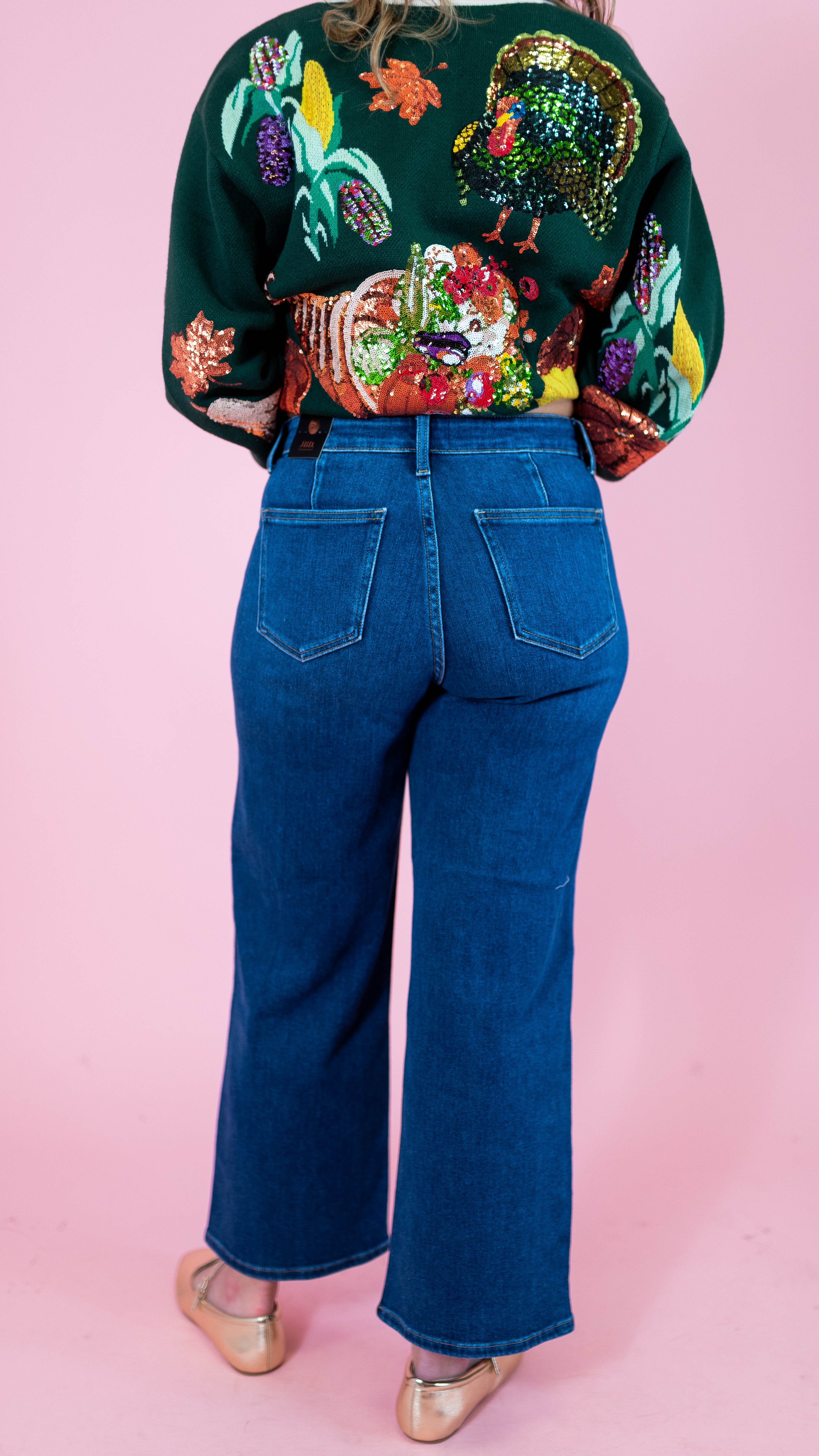 Hidden Pocket Trouser Jeans - Obsession Boutique
