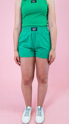 Lulu Mac: DD - Shorts Green - Obsession Boutique