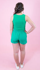 Lulu Mac: DD - Tank Green - Obsession Boutique