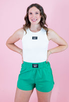 Lulu Mac: DD - Shorts Green - Obsession Boutique