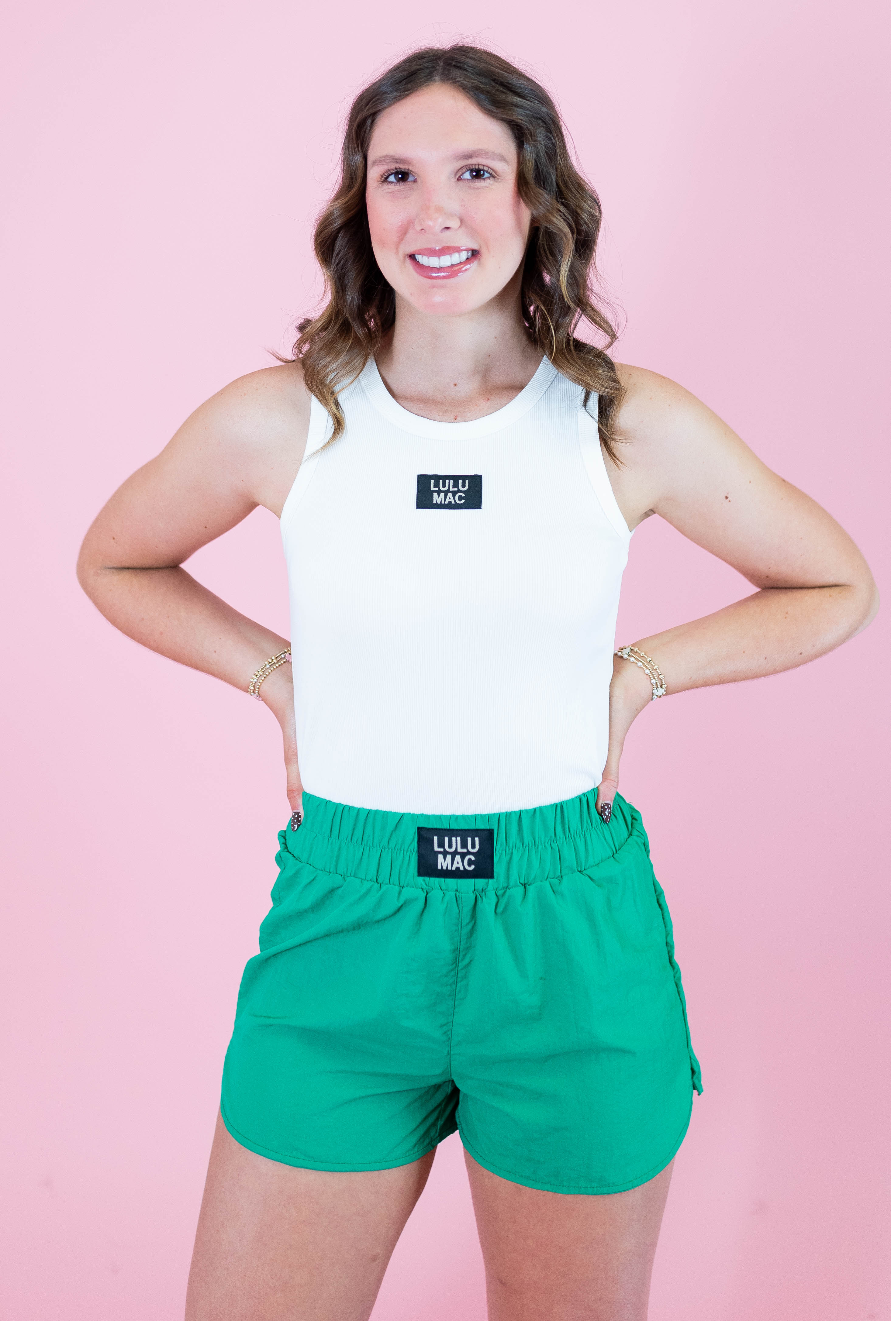 Lulu Mac: DD - Shorts Green - Obsession Boutique