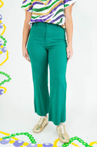 Mardi Gras Stretch Wide Leg Jeans - Obsession Boutique