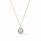 Julie Vos: Fleur-de-Lis Solitaire Necklace - Obsession Boutique
