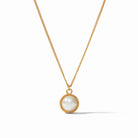 Julie Vos: Fleur-de-Lis Solitaire Necklace - Obsession Boutique